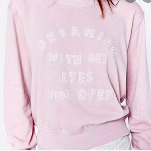 NWoT Spiritual Gangster Dreaming Cropped Sweatshirt